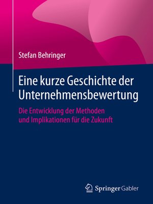cover image of Eine kurze Geschichte der Unternehmensbewertung